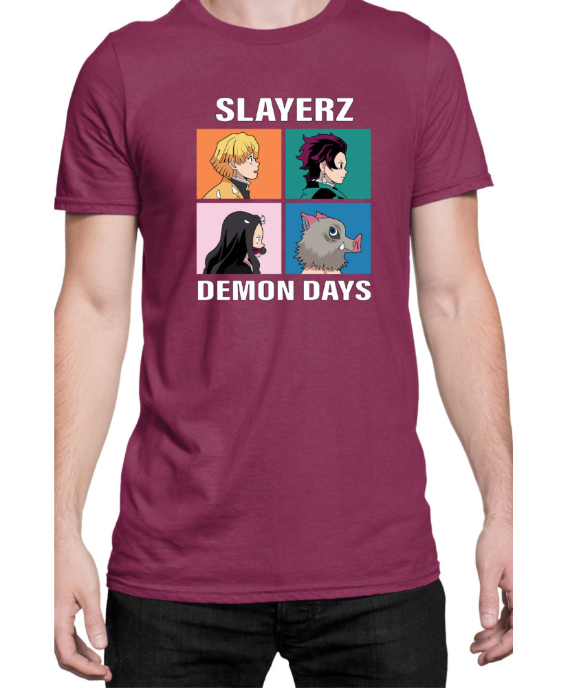 Мъжка Тениска Japan Manga Anime Comics Animation Demon Slayer Slayerz