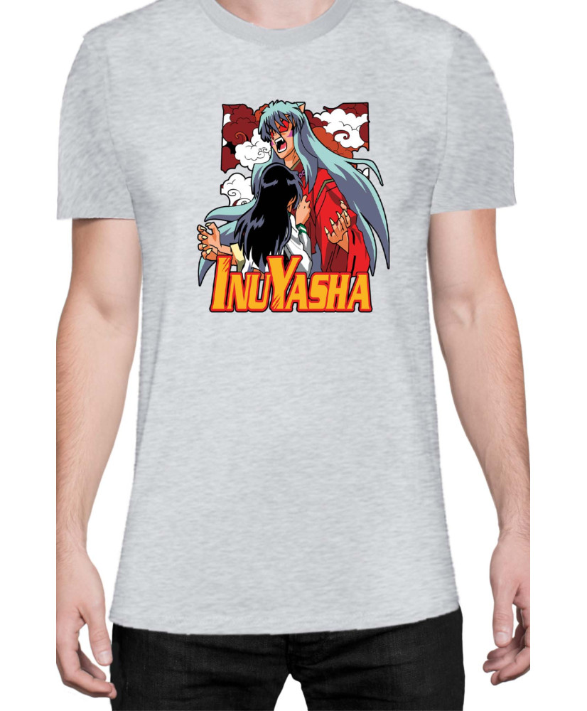 Мъжка Тениска Japan Manga Anime Comics Animation Inuyasha Мъжка Тениска Japan Manga Anime Comics Animation Inuyasha
