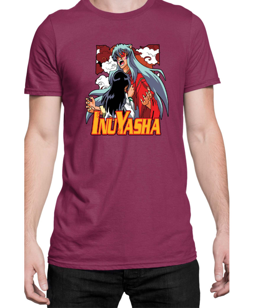 Мъжка Тениска Japan Manga Anime Comics Animation Inuyasha Мъжка Тениска Japan Manga Anime Comics Animation Inuyasha