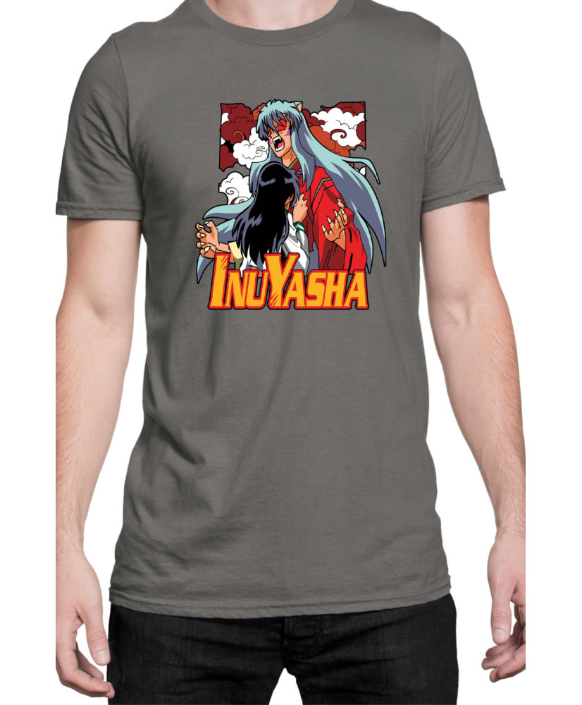 Мъжка Тениска Japan Manga Anime Comics Animation Inuyasha Мъжка Тениска Japan Manga Anime Comics Animation Inuyasha