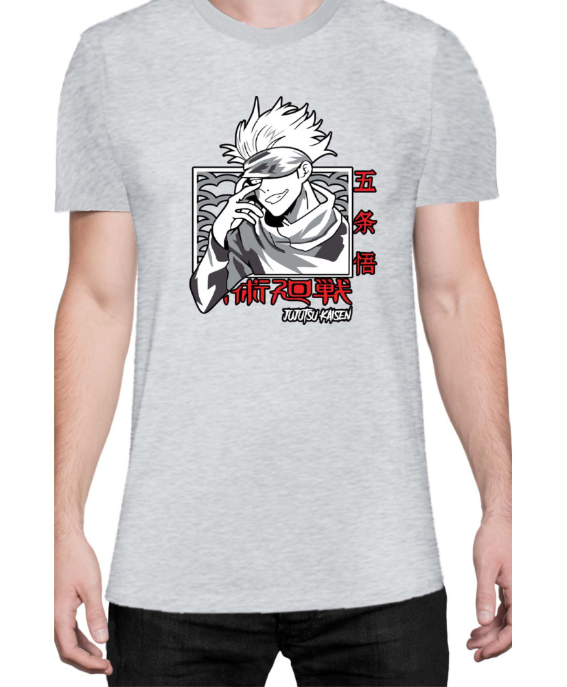 Мъжка Тениска Japan Manga Anime Comics Animation Jujutsu Kaisen Teacher