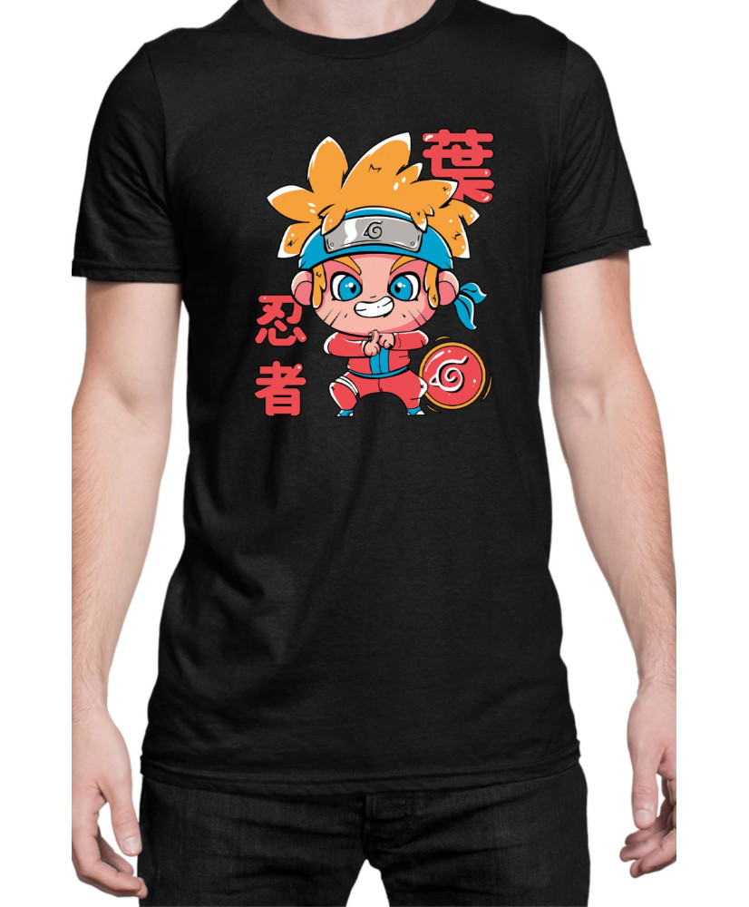 Мъжка Тениска Japan Manga Anime Comics Animation Naruto Chibi