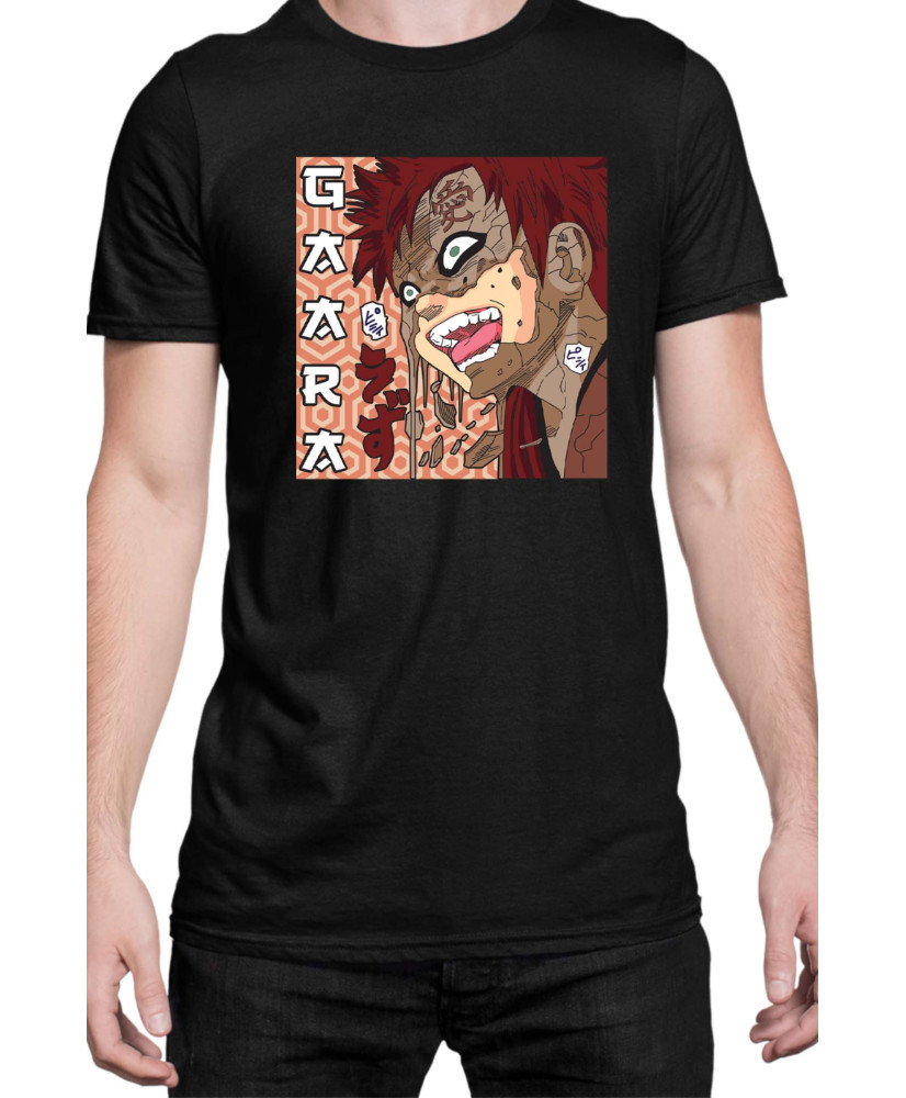 Мъжка Тениска Japan Manga Anime Comics Animation Naruto Transformation Gaara Мъжка Тениска Japan Manga Anime Comics Animation Naruto Transformation Gaara