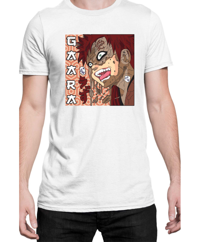 Мъжка Тениска Japan Manga Anime Comics Animation Naruto Transformation Gaara Мъжка Тениска Japan Manga Anime Comics Animation Naruto Transformation Gaara