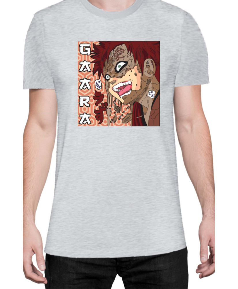 Мъжка Тениска Japan Manga Anime Comics Animation Naruto Transformation Gaara Мъжка Тениска Japan Manga Anime Comics Animation Naruto Transformation Gaara