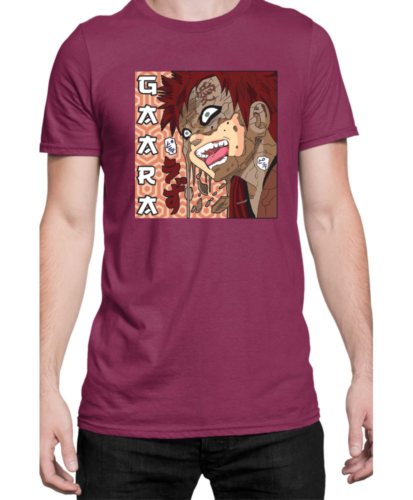 Мъжка Тениска Japan Manga Anime Comics Animation Naruto Transformation Gaara Мъжка Тениска Japan Manga Anime Comics Animation Naruto Transformation Gaara