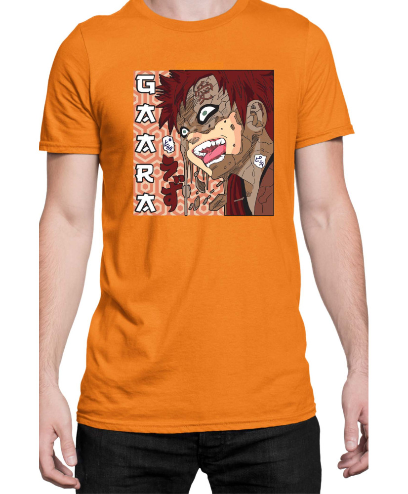 Мъжка Тениска Japan Manga Anime Comics Animation Naruto Transformation Gaara Мъжка Тениска Japan Manga Anime Comics Animation Naruto Transformation Gaara