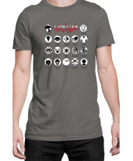 Мъжка Тениска Japan Manga Anime Comics Animation Neon Genesis Evangelion Angels Symbol