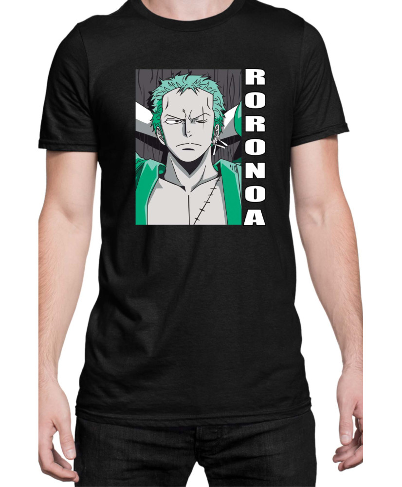 Мъжка Тениска Japan Manga Anime Comics Animation One Piece Zoro Pose