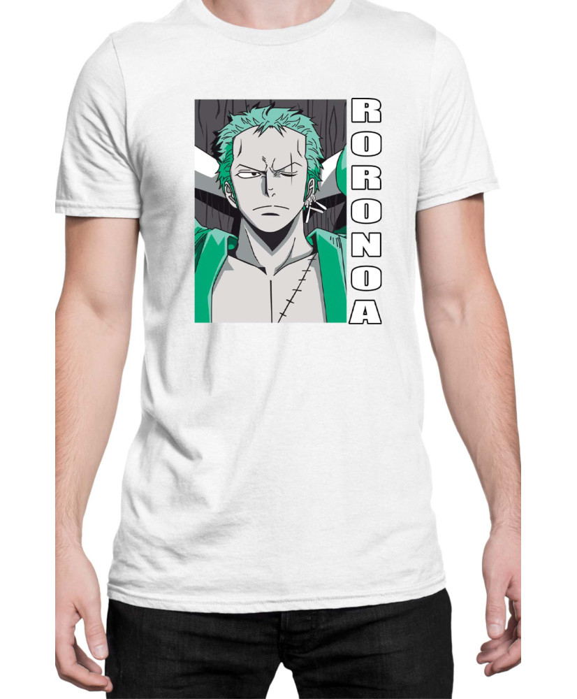 Мъжка Тениска Japan Manga Anime Comics Animation One Piece Zoro Pose
