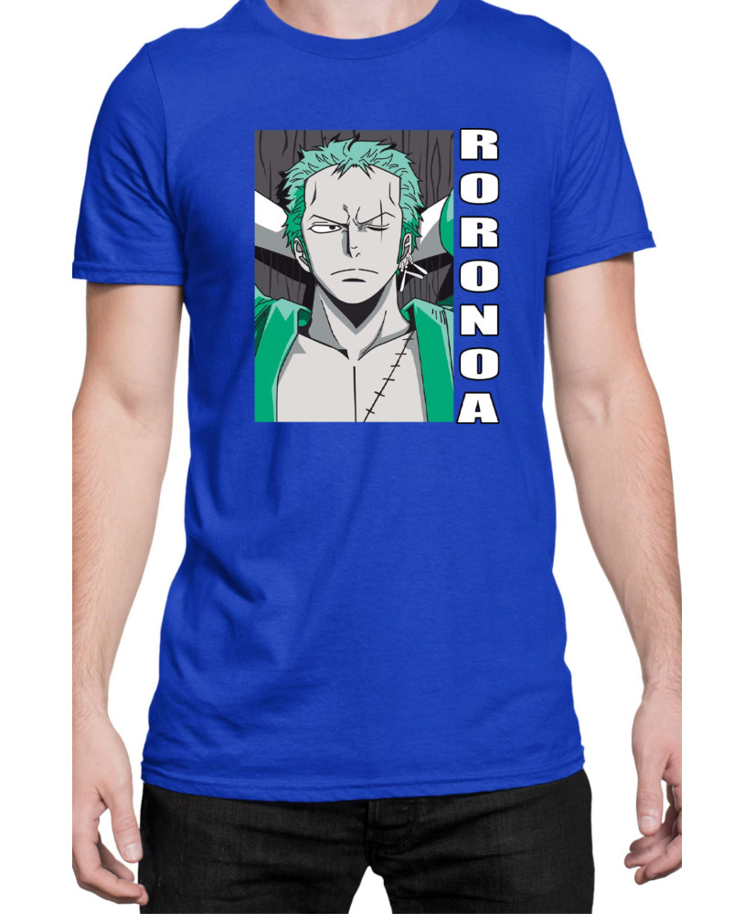 Мъжка Тениска Japan Manga Anime Comics Animation One Piece Zoro Pose