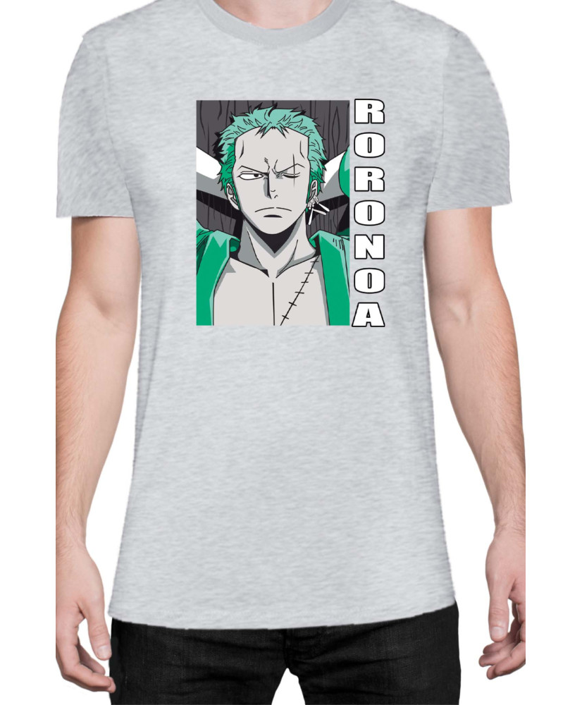 Мъжка Тениска Japan Manga Anime Comics Animation One Piece Zoro Pose