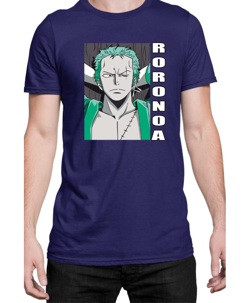 Мъжка Тениска Japan Manga Anime Comics Animation One Piece Zoro Pose