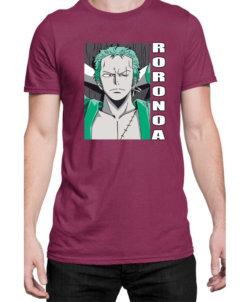 Мъжка Тениска Japan Manga Anime Comics Animation One Piece Zoro Pose
