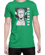 Мъжка Тениска Japan Manga Anime Comics Animation One Piece Zoro Pose