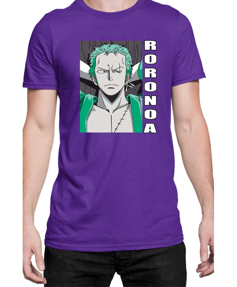 Мъжка Тениска Japan Manga Anime Comics Animation One Piece Zoro Pose