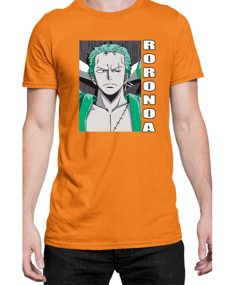 Мъжка Тениска Japan Manga Anime Comics Animation One Piece Zoro Pose