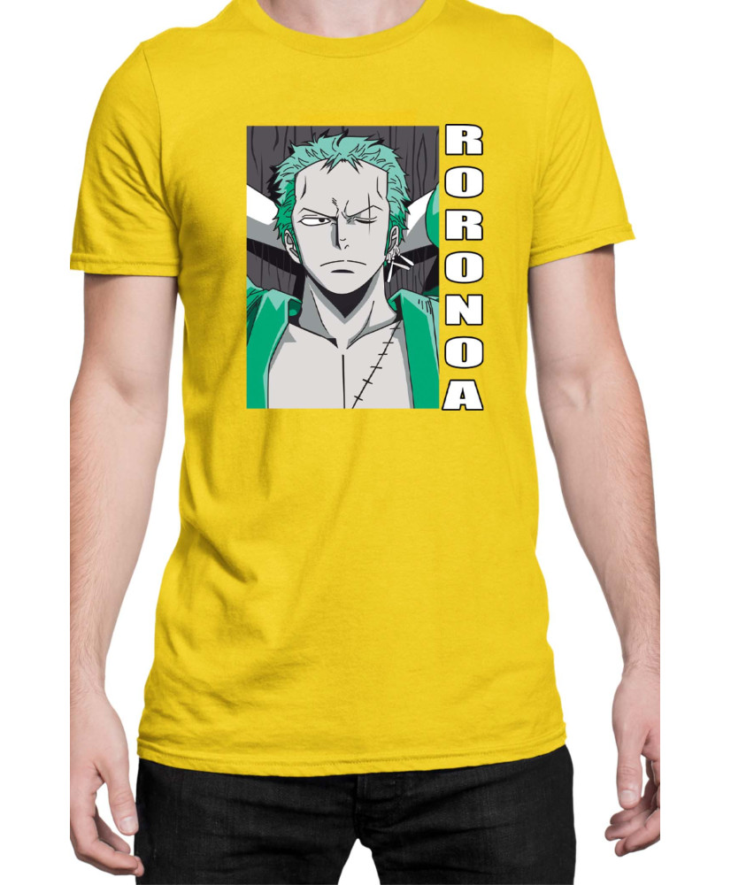 Мъжка Тениска Japan Manga Anime Comics Animation One Piece Zoro Pose