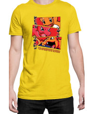 Мъжка Тениска Japan Manga Anime Comics Animation Pokemon Charmander Stages