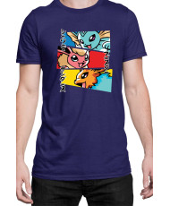 Мъжка Тениска Japan Manga Anime Comics Animation Pokemon Eevee Evolutions