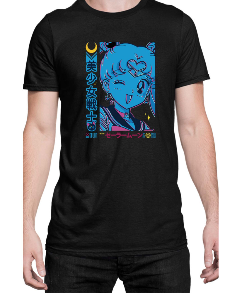 Мъжка Тениска Japan Manga Anime Comics Animation Sailor Moon Girl Warrior