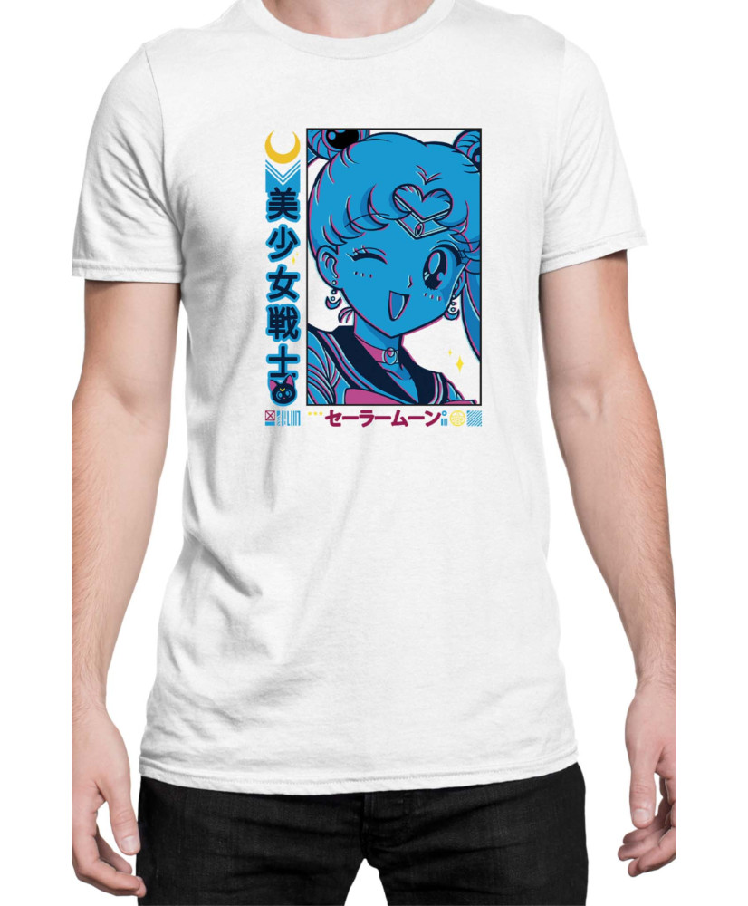 Мъжка Тениска Japan Manga Anime Comics Animation Sailor Moon Girl Warrior