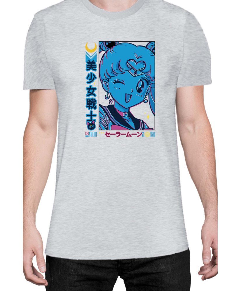 Мъжка Тениска Japan Manga Anime Comics Animation Sailor Moon Girl Warrior