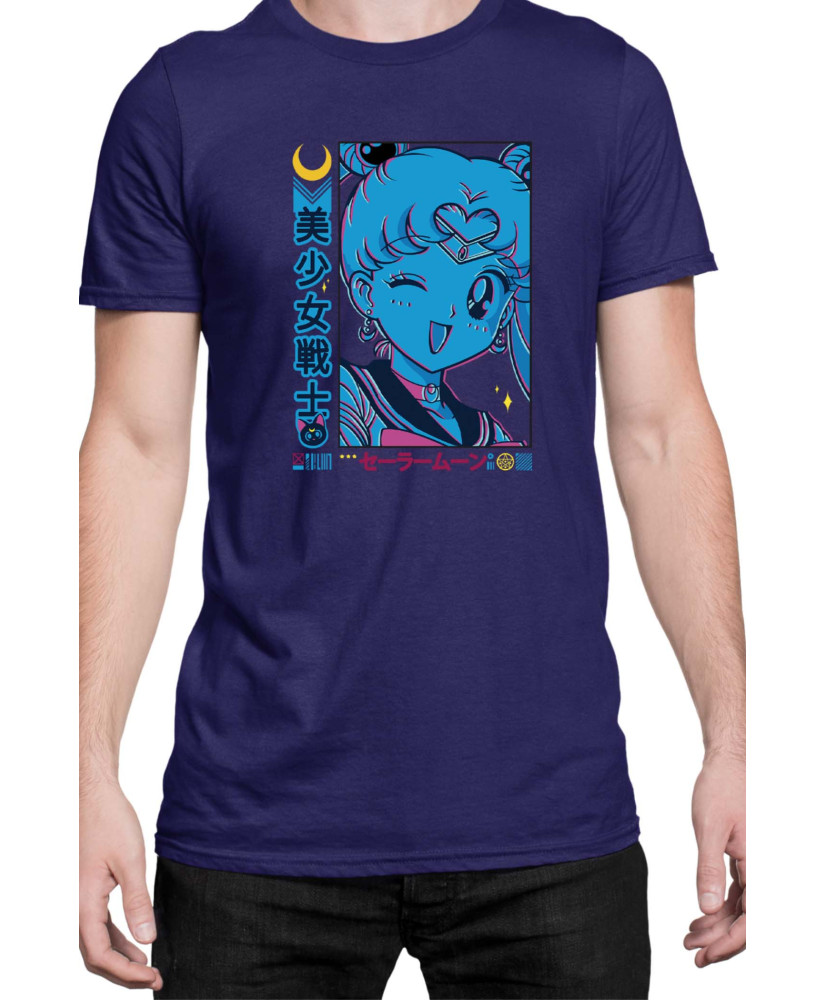 Мъжка Тениска Japan Manga Anime Comics Animation Sailor Moon Girl Warrior
