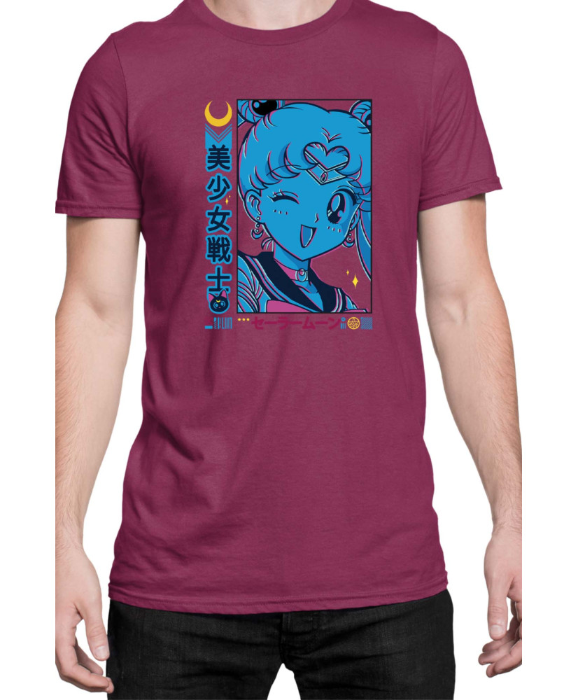 Мъжка Тениска Japan Manga Anime Comics Animation Sailor Moon Girl Warrior