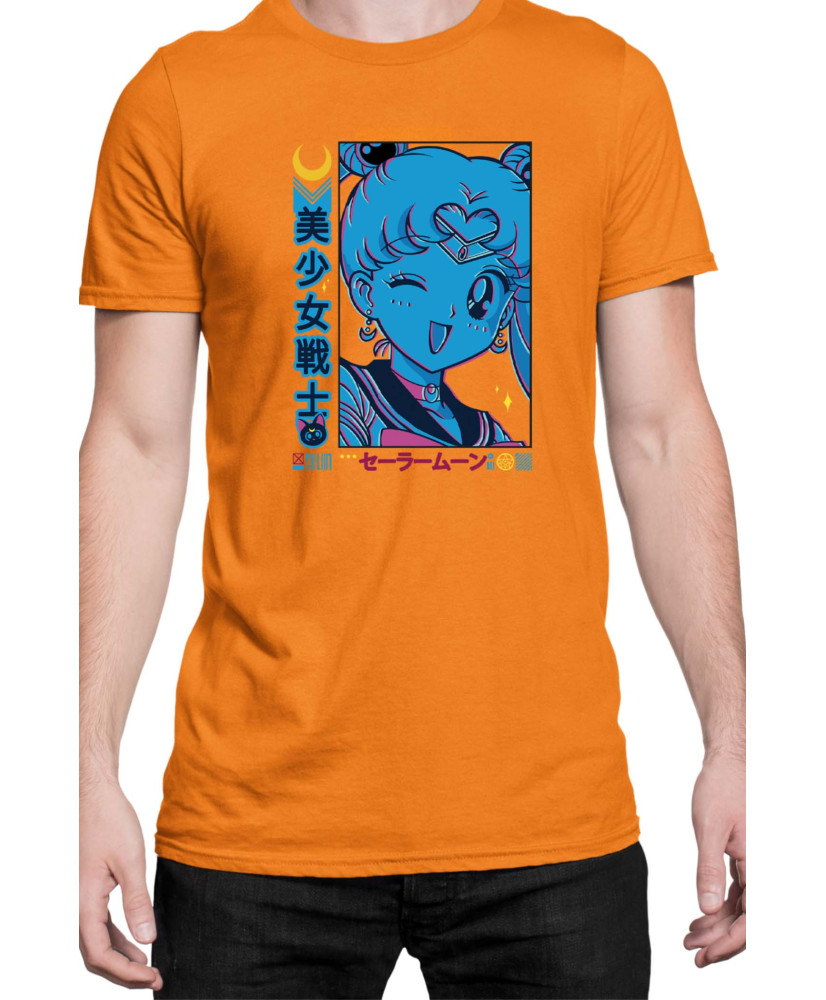 Мъжка Тениска Japan Manga Anime Comics Animation Sailor Moon Girl Warrior