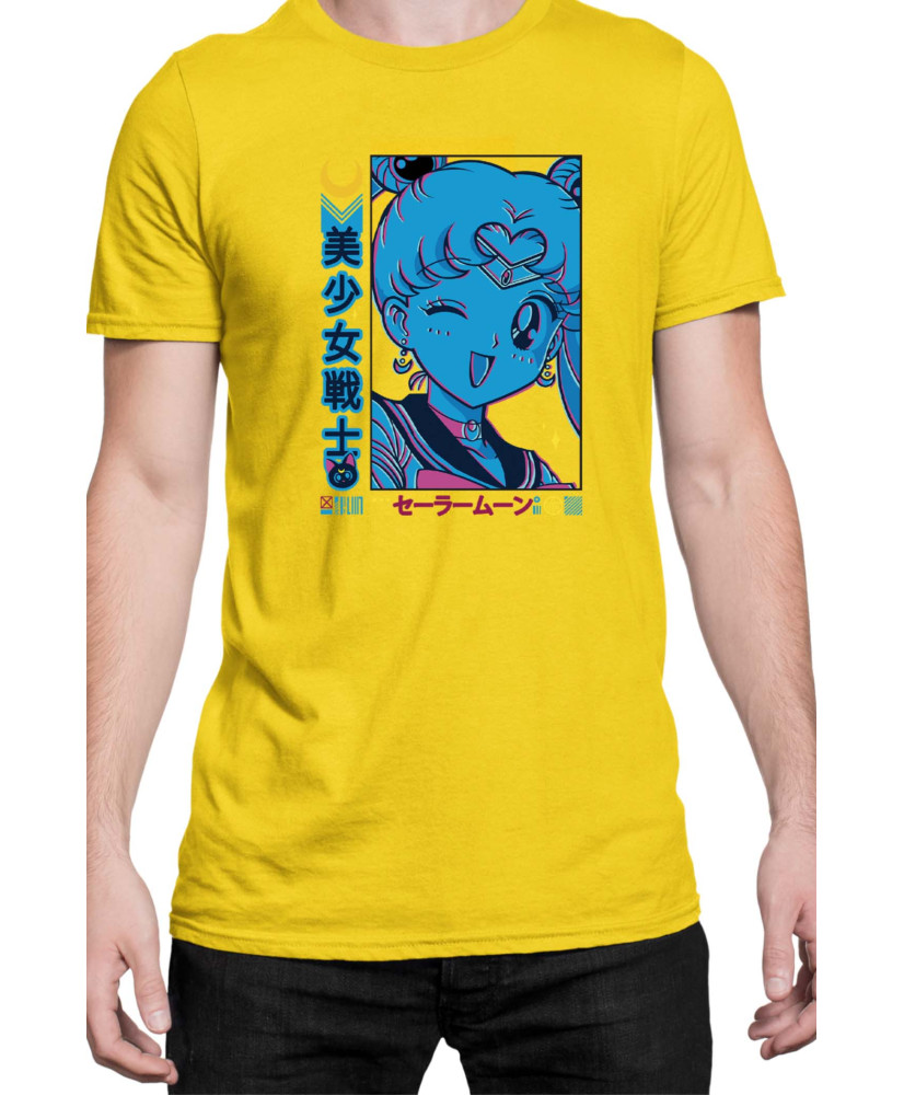 Мъжка Тениска Japan Manga Anime Comics Animation Sailor Moon Girl Warrior