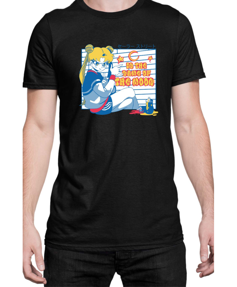 Мъжка Тениска Japan Manga Anime Comics Animation Sailor Moon In The Name Of Moon