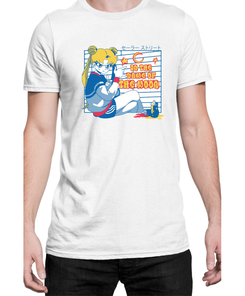 Мъжка Тениска Japan Manga Anime Comics Animation Sailor Moon In The Name Of Moon