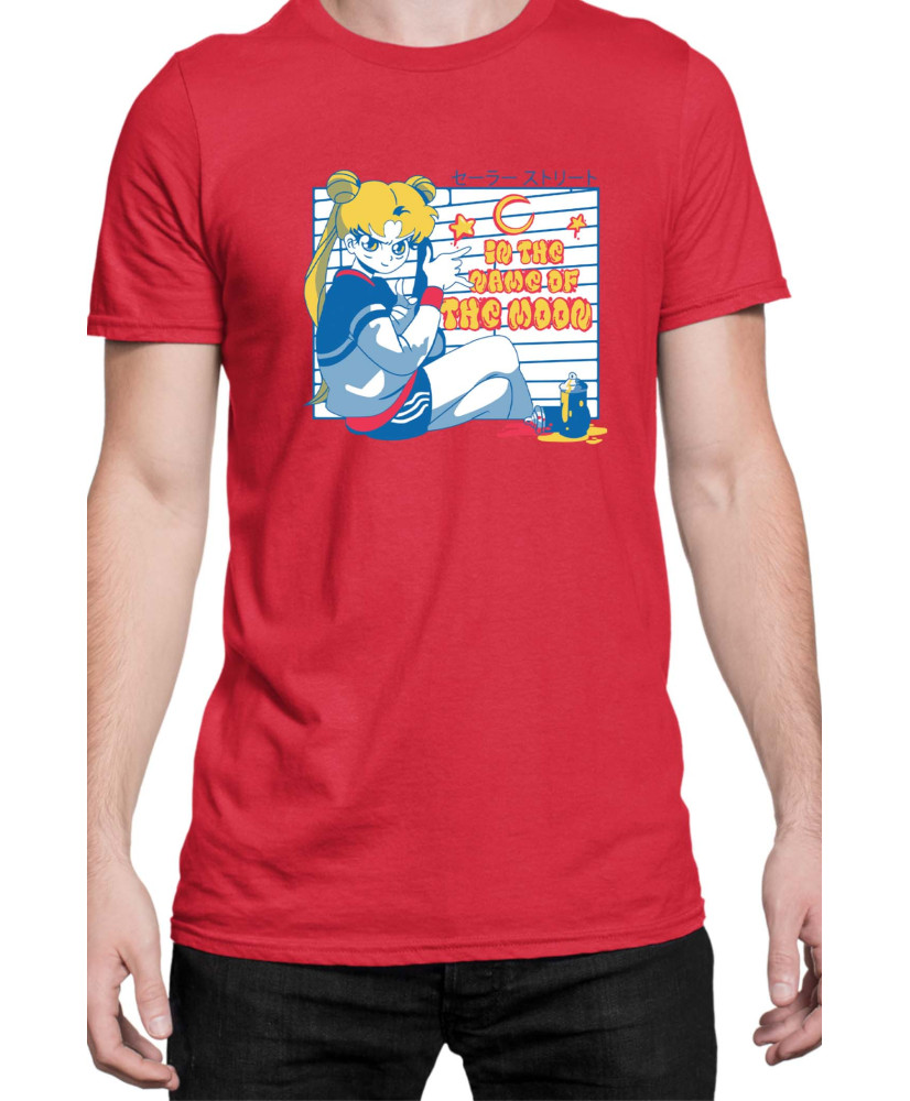 Мъжка Тениска Japan Manga Anime Comics Animation Sailor Moon In The Name Of Moon