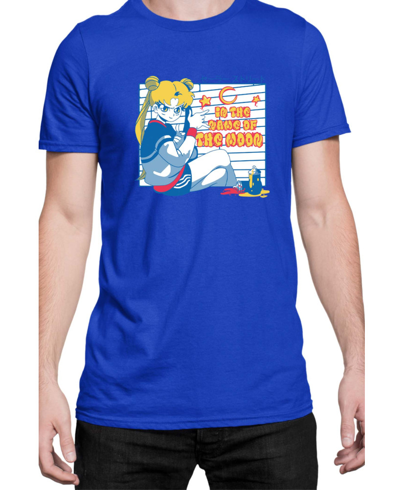 Мъжка Тениска Japan Manga Anime Comics Animation Sailor Moon In The Name Of Moon
