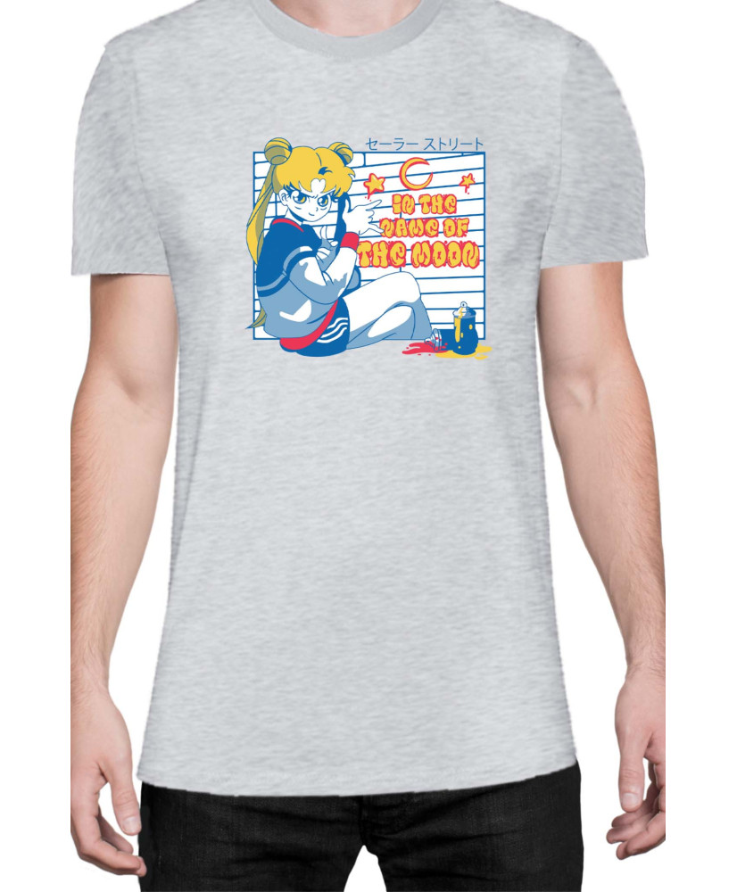 Мъжка Тениска Japan Manga Anime Comics Animation Sailor Moon In The Name Of Moon
