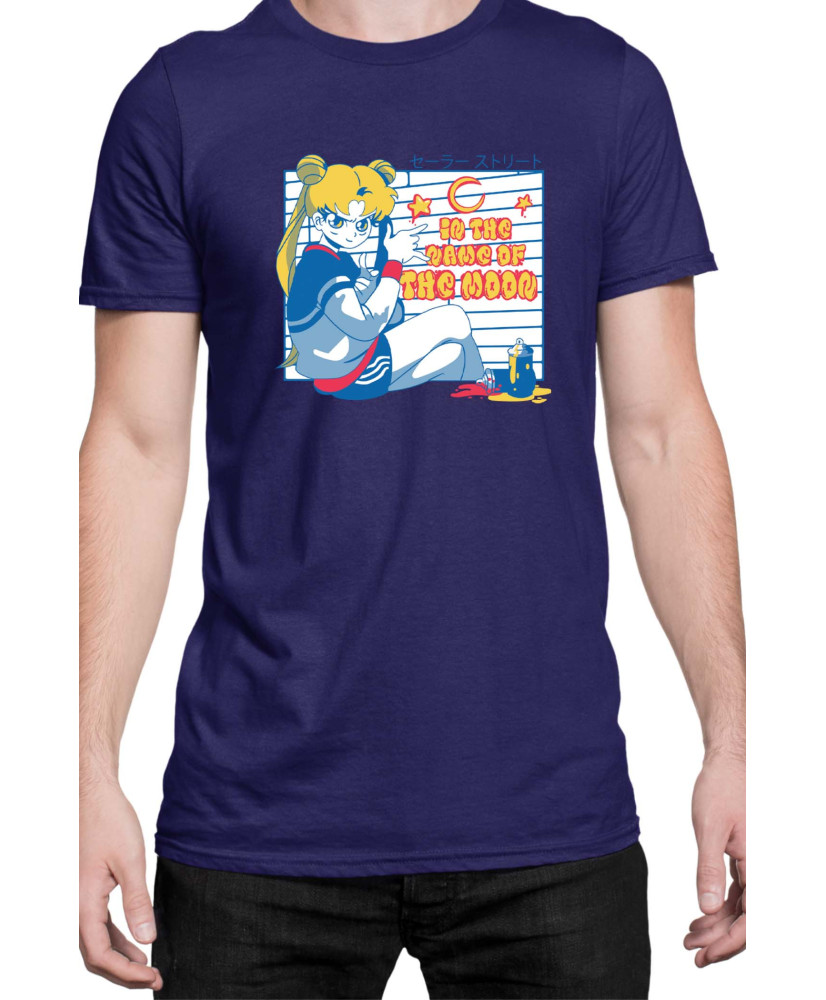 Мъжка Тениска Japan Manga Anime Comics Animation Sailor Moon In The Name Of Moon