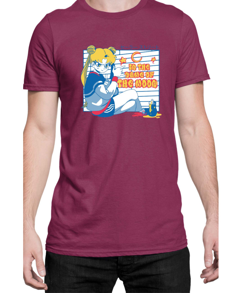 Мъжка Тениска Japan Manga Anime Comics Animation Sailor Moon In The Name Of Moon