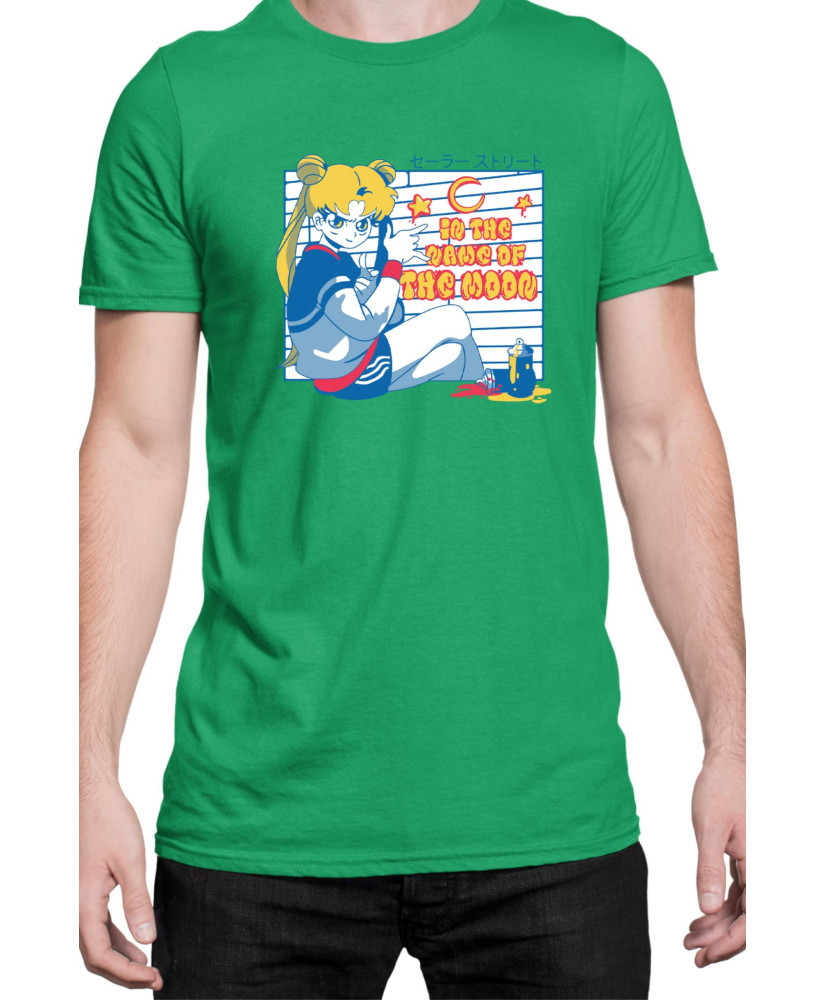 Мъжка Тениска Japan Manga Anime Comics Animation Sailor Moon In The Name Of Moon