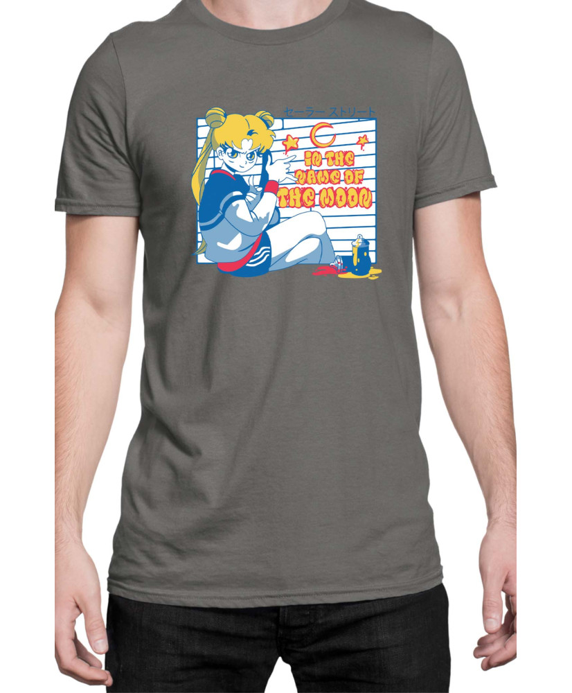Мъжка Тениска Japan Manga Anime Comics Animation Sailor Moon In The Name Of Moon