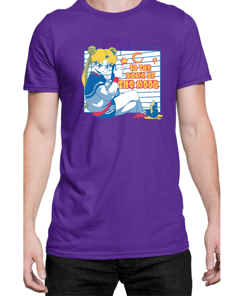 Мъжка Тениска Japan Manga Anime Comics Animation Sailor Moon In The Name Of Moon