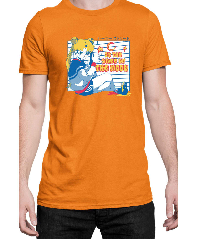 Мъжка Тениска Japan Manga Anime Comics Animation Sailor Moon In The Name Of Moon