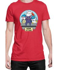 Мъжка Тениска Japan Manga Anime Comics Animation Sailor Moon Kittens