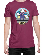 Мъжка Тениска Japan Manga Anime Comics Animation Sailor Moon Kittens