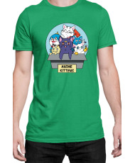 Мъжка Тениска Japan Manga Anime Comics Animation Sailor Moon Kittens