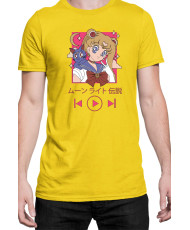 Мъжка Тениска Japan Manga Anime Comics Animation Sailor Moon Legend Of The Moonlight