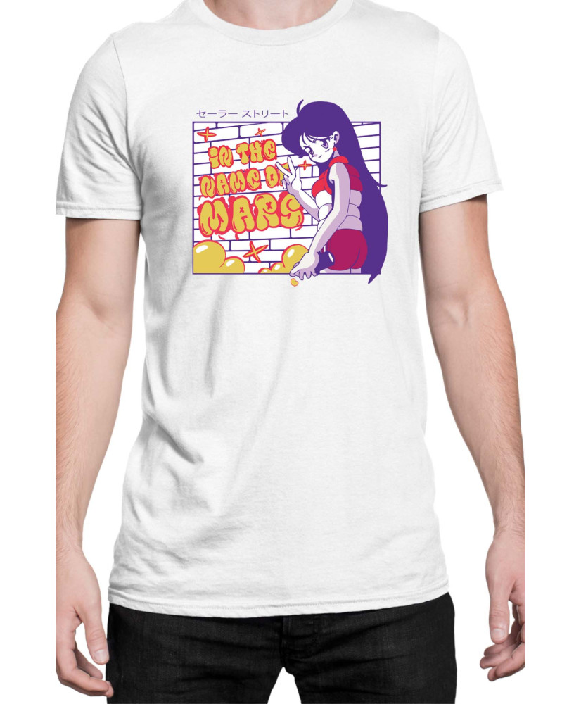 Мъжка Тениска Japan Manga Anime Comics Animation Sailor Moon Rei Hino