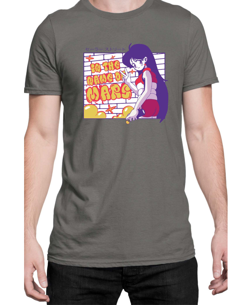 Мъжка Тениска Japan Manga Anime Comics Animation Sailor Moon Rei Hino