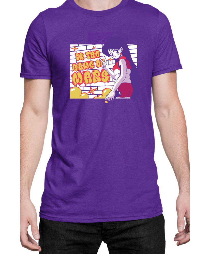 Мъжка Тениска Japan Manga Anime Comics Animation Sailor Moon Rei Hino