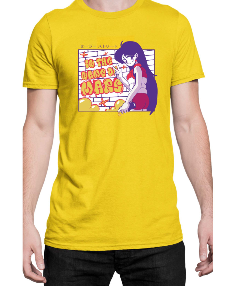 Мъжка Тениска Japan Manga Anime Comics Animation Sailor Moon Rei Hino